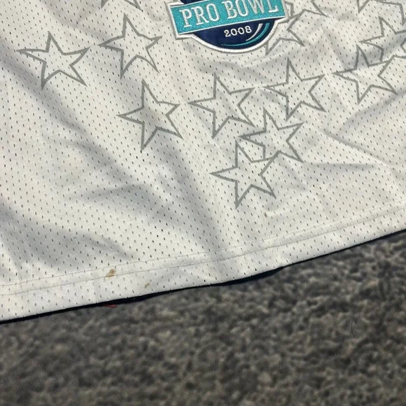 Troy Polamalu Pittsburgh Steelers 2008 Pro Bowl Jersey Size 52 Reebok NFL Away Jerseys